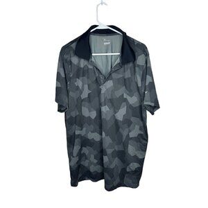 Old Navy Active Short Sleeve Shirt Gray X-Large